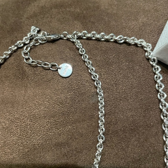 Christian Dior Silver CD Double Layer Chain - Picture 14 of 14